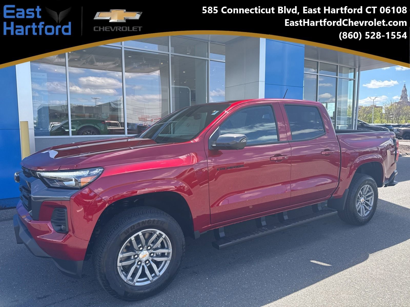 New 2026 Radiant Red Tintcoat Chevrolet LT with Convenience Package - Spray-On Bedliner image 1