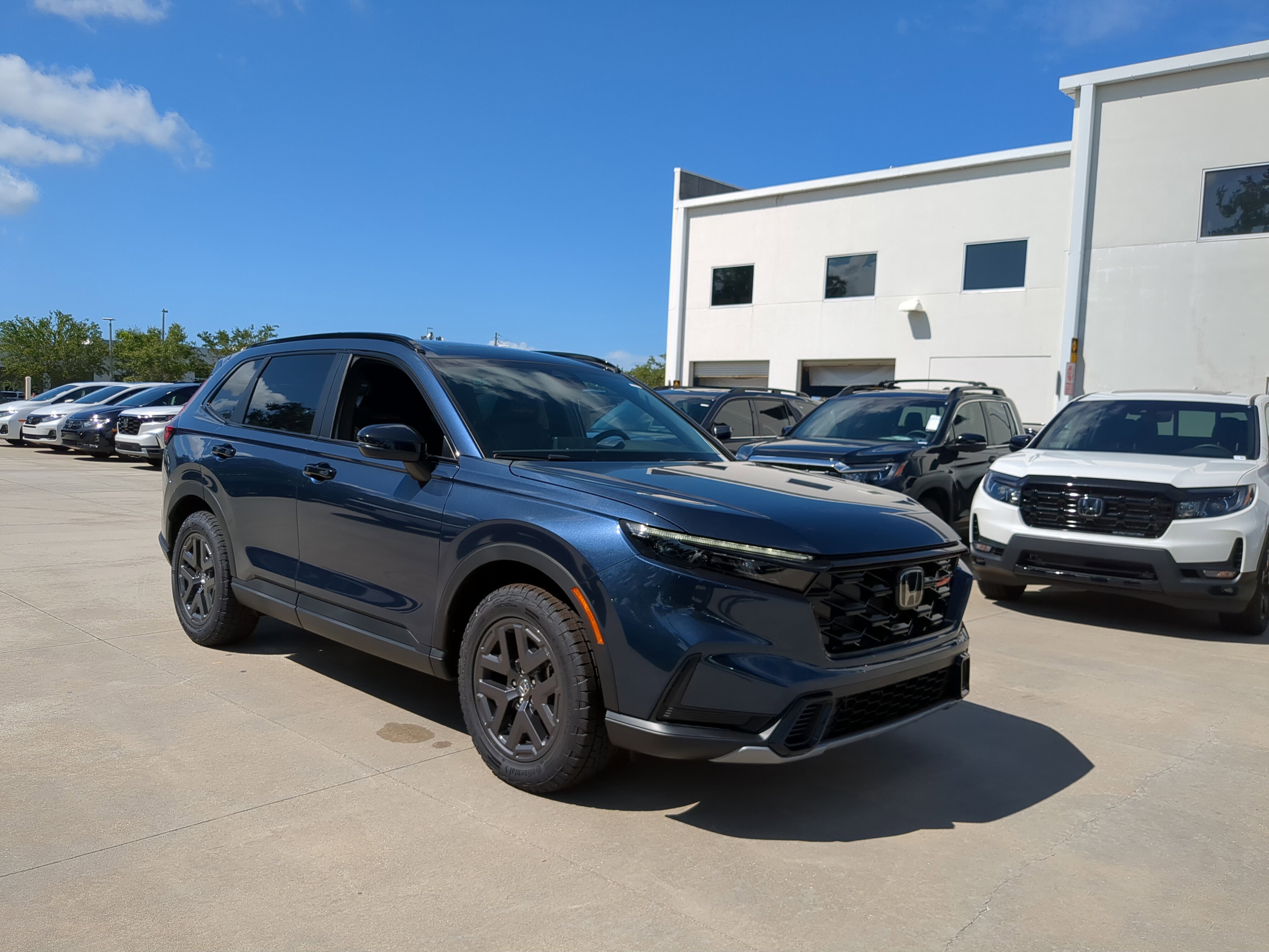 New 2026 Canyon River Blue Metallic Honda TrailSport image 2