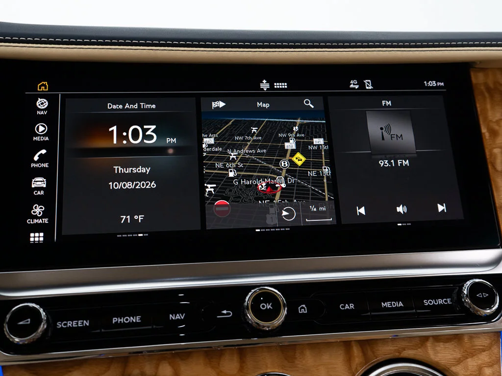 Certified Used 2023 Blue Crystal Bentley Azure Convertible image 43