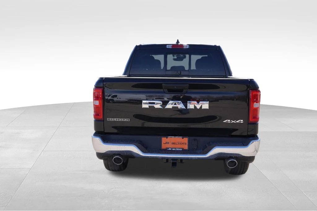 New 2026 Diamond Black Crystal Pearl-Coat Exterior Paint RAM Big Horn image 4