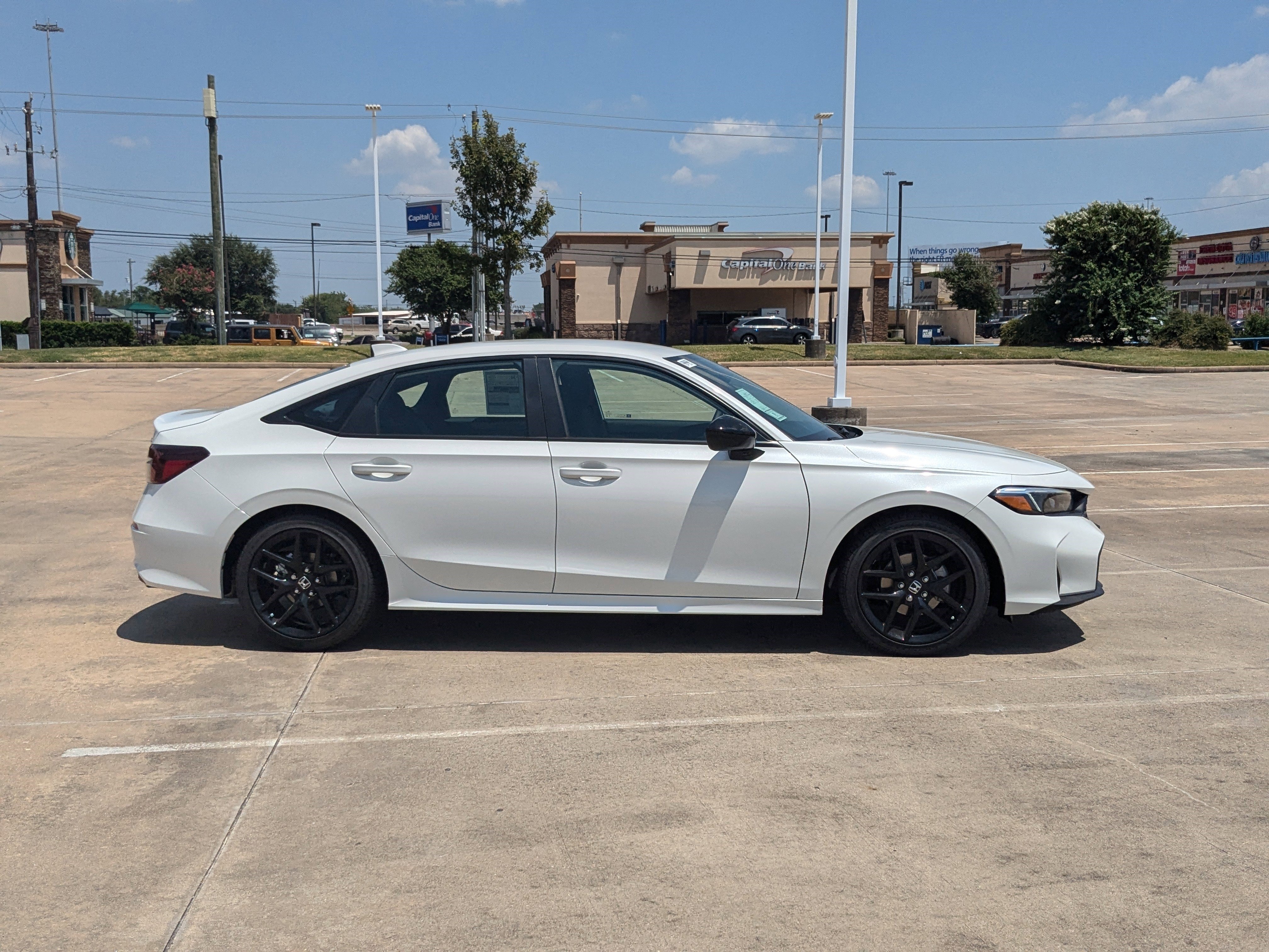 New 2026 Platinum White Pearl Honda Sport image 3