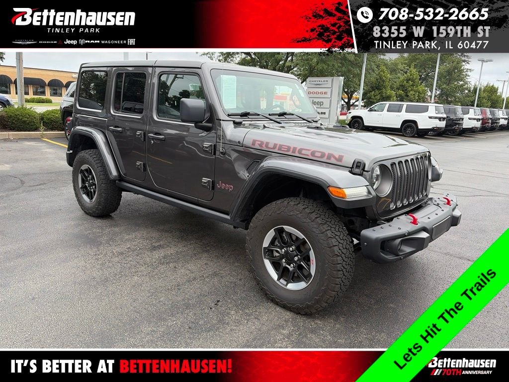 Certified Used 2018 Crystal Metallic Jeep Unlimited Rubicon image 7