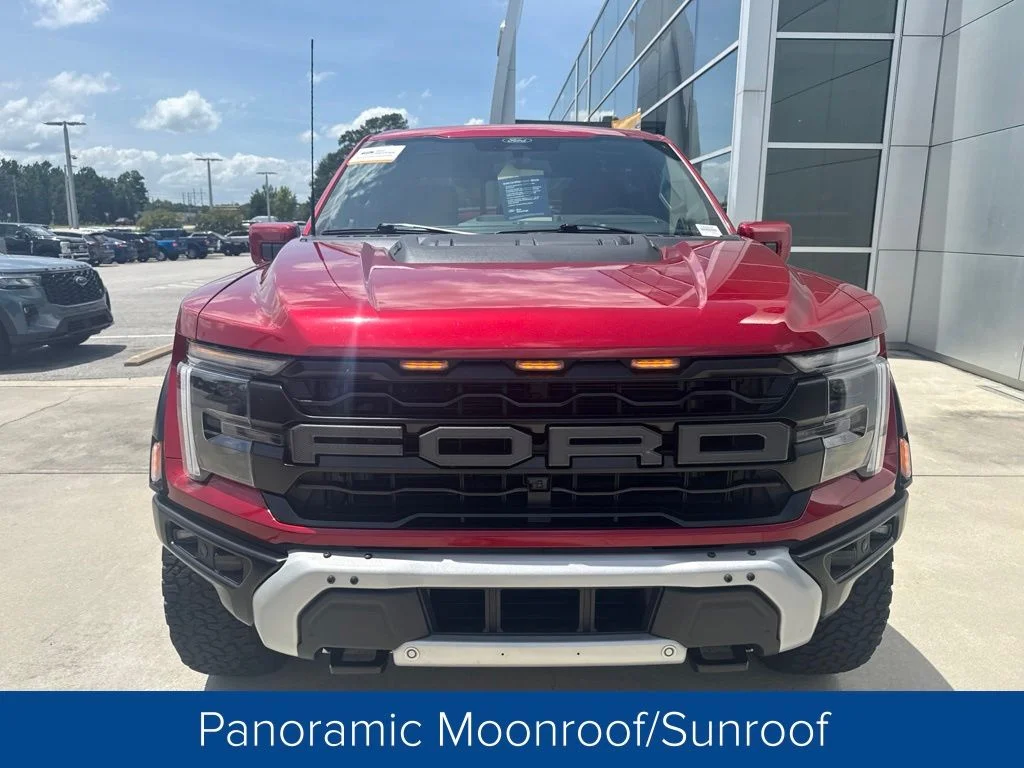 Used 2025 Rapid Red Metallic Tinted Clearcoat Ford Raptor image 3