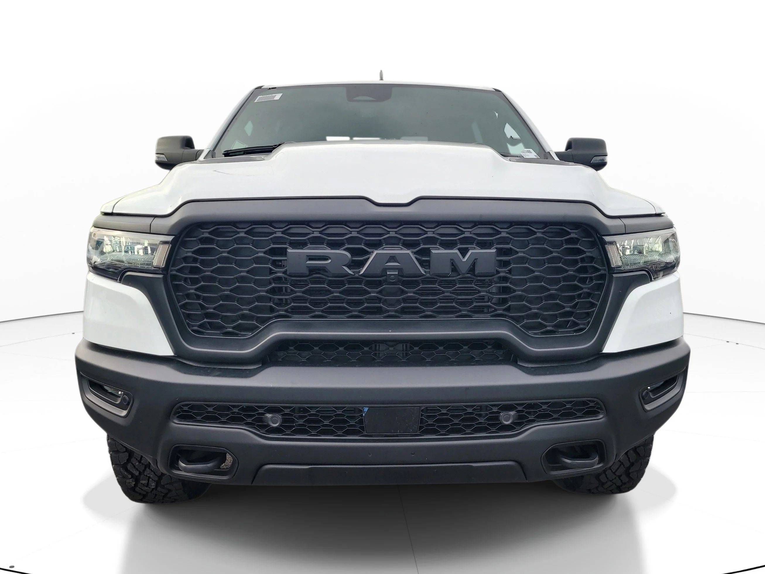 New 2026 Bright White Clearcoat Ram Rebel image 3