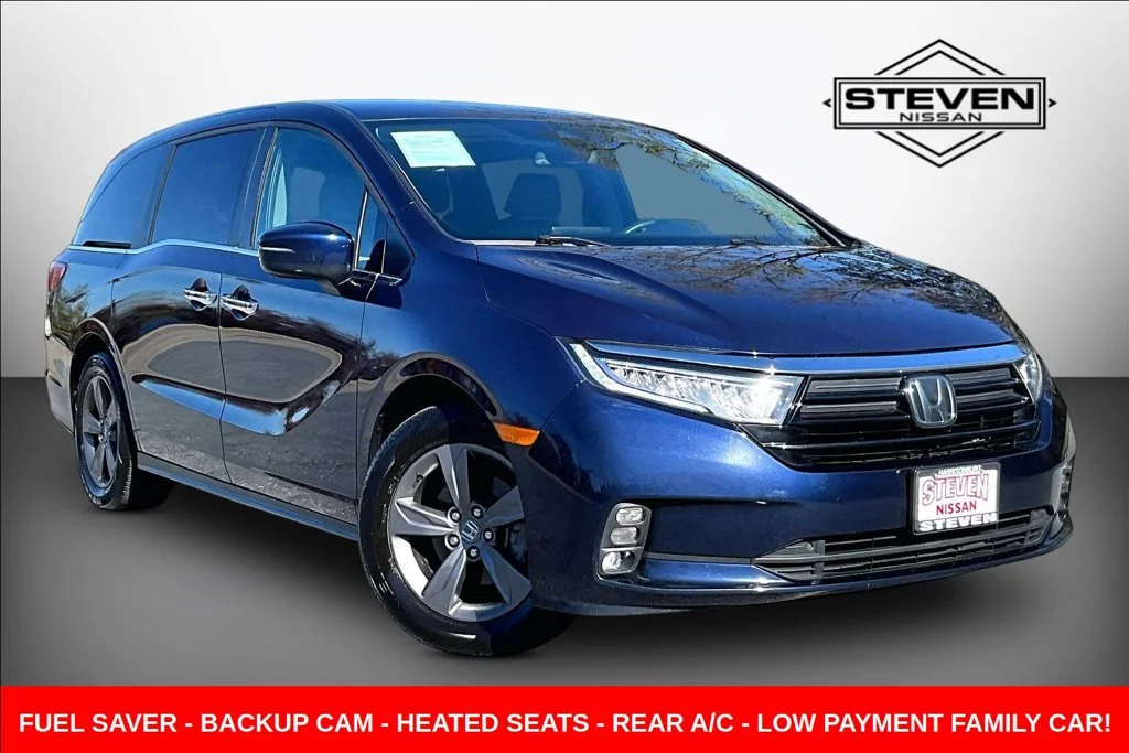 Used 2023 Blue Honda EX image 1