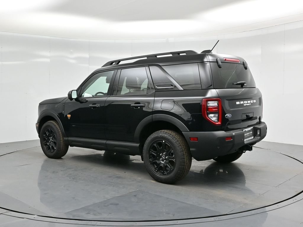New 2025 Shadow Black Ford Badlands image 6