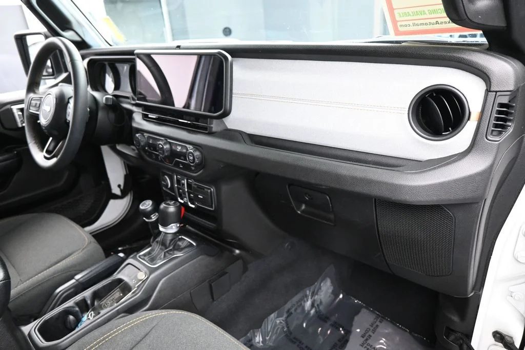 Used 2024 Bright White Clearcoat Jeep Sport S image 39