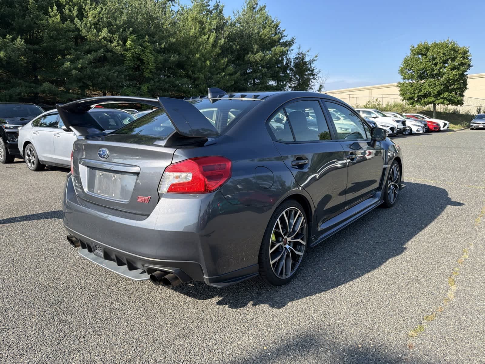 Used 2020 Magnetite Gray Metallic Subaru STI image 5