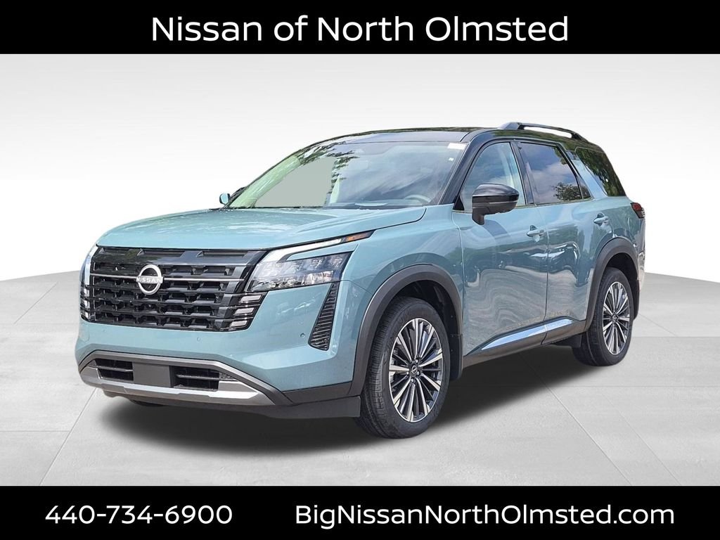 New 2026 Baltic Teal Pearl / Super Black Two-tone Nissan Platinum image 1