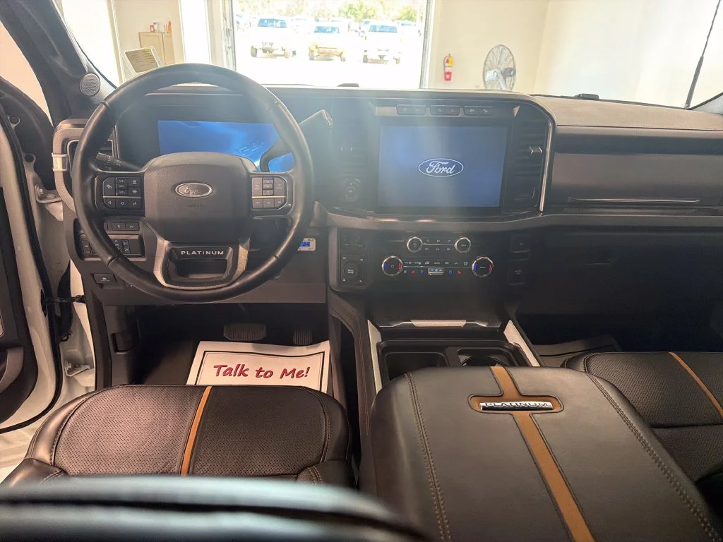 Used 2024 White Ford Platinum image 16
