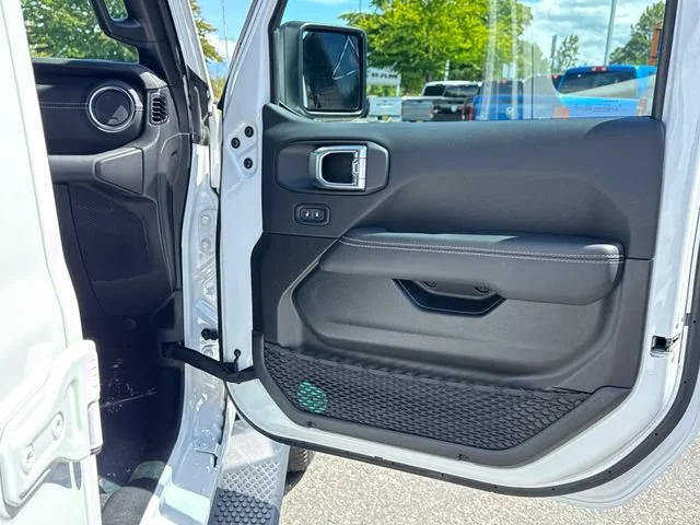 Used 2023 Bright White Clearcoat Jeep Sahara 4xe image 23