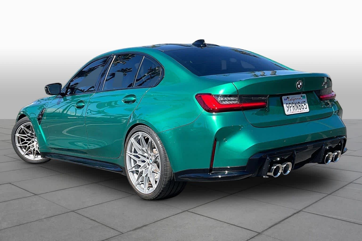 Used 2021 Isle of Man Green Metallic BMW Competition image 11