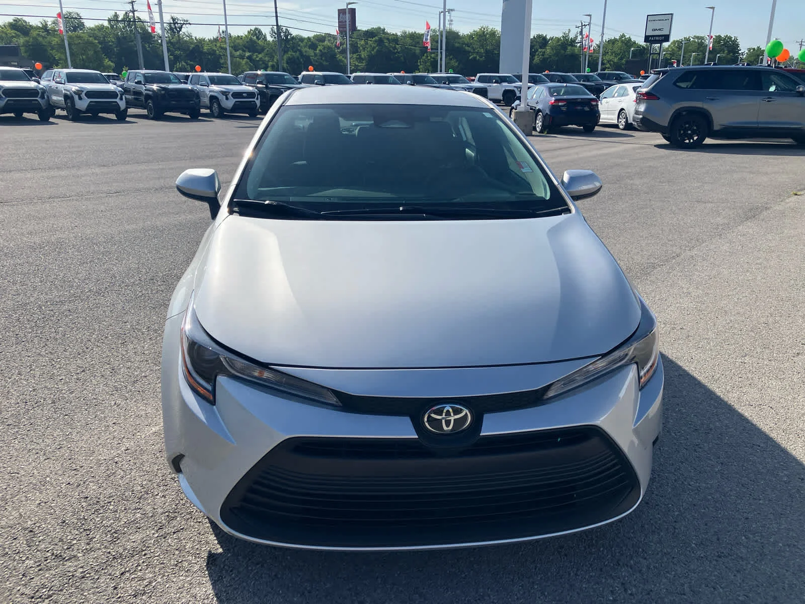 Certified Used 2026 Classic Silver Metallic Toyota LE image 3