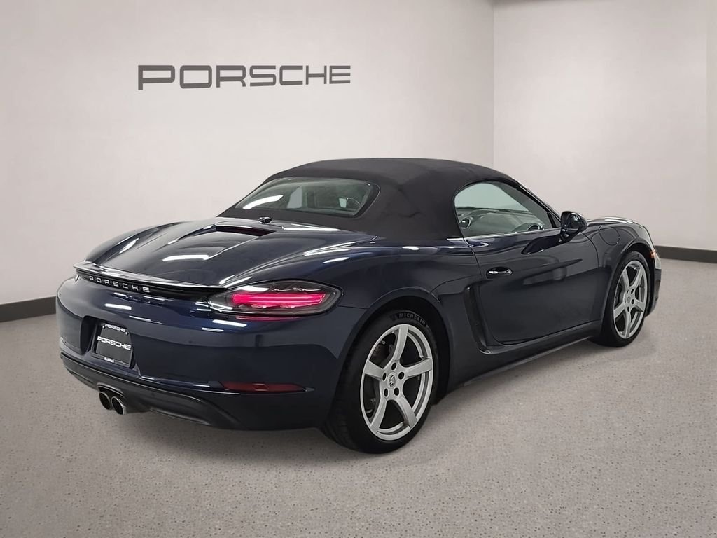 Certified Used 2021 Blue Porsche Boxster image 7