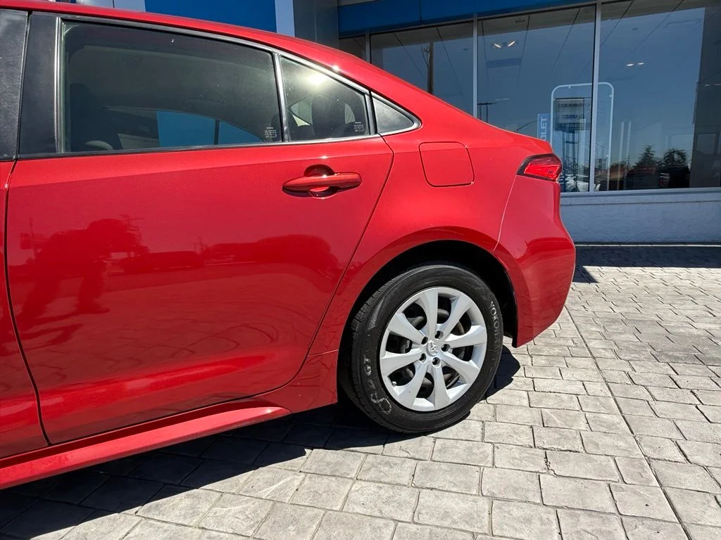 Used 2021 Red Toyota LE image 6