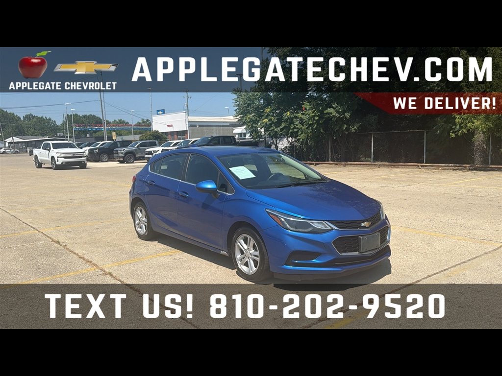 Used 2017 Kinetic Blue Metallic Chevrolet LT image 1