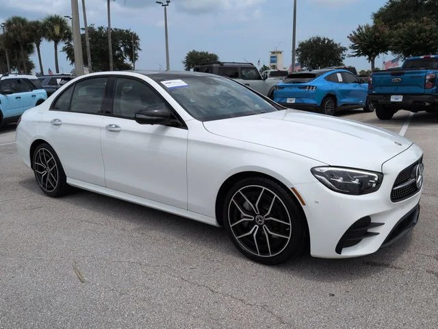 Used 2021 White Mercedes-Benz E 350 image 2