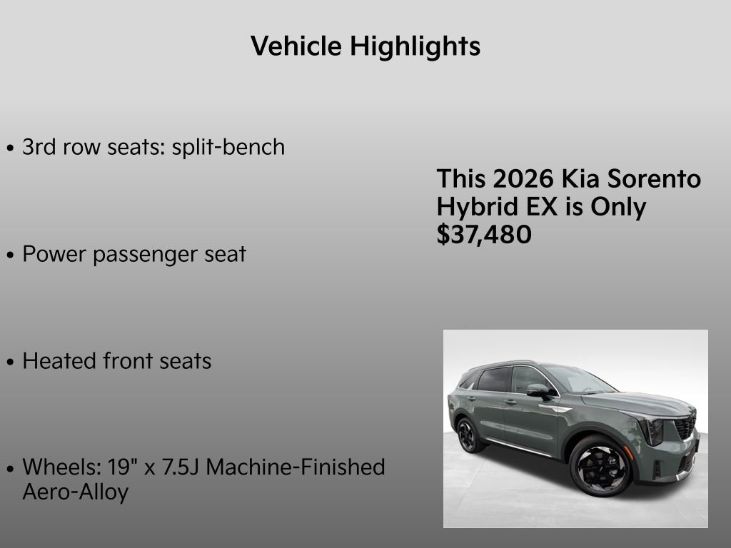 New 2026 Cityscape Green Kia EX image 33