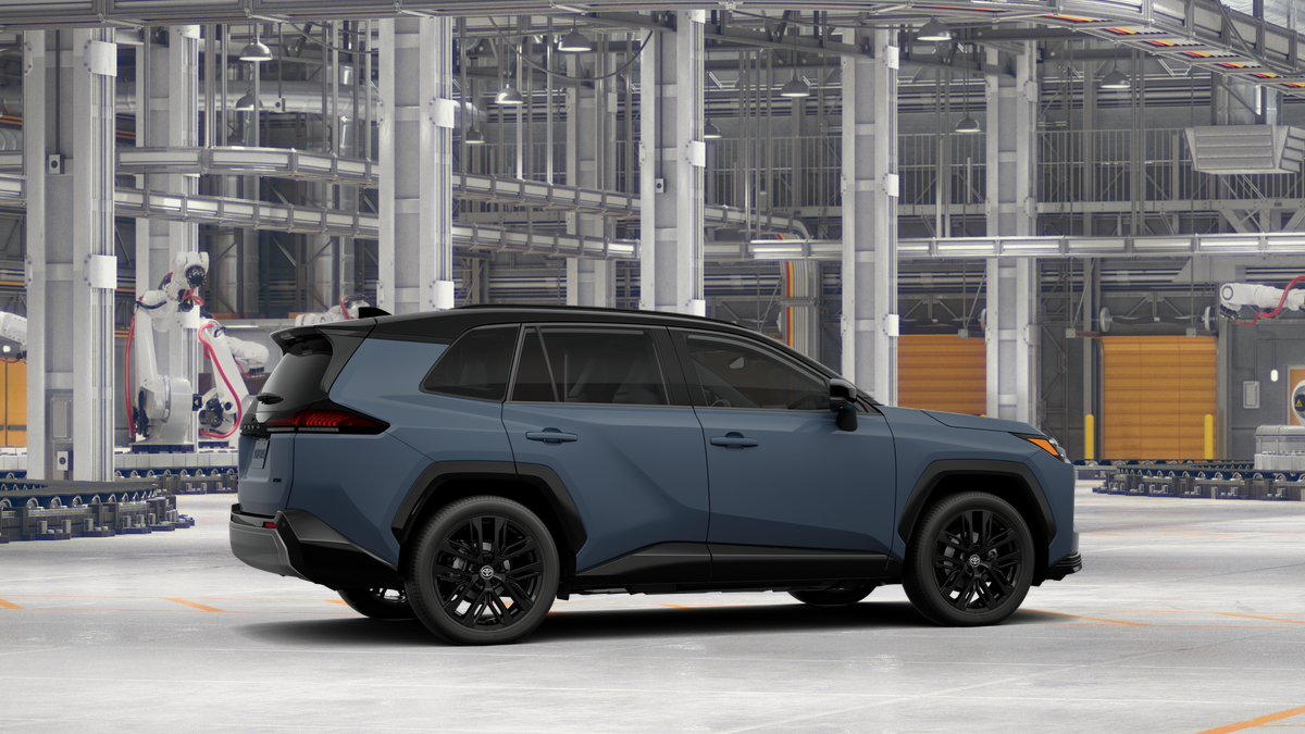 New 2026 Storm Cloud with Midnight Black Metallic roof Toyota XSE image 24