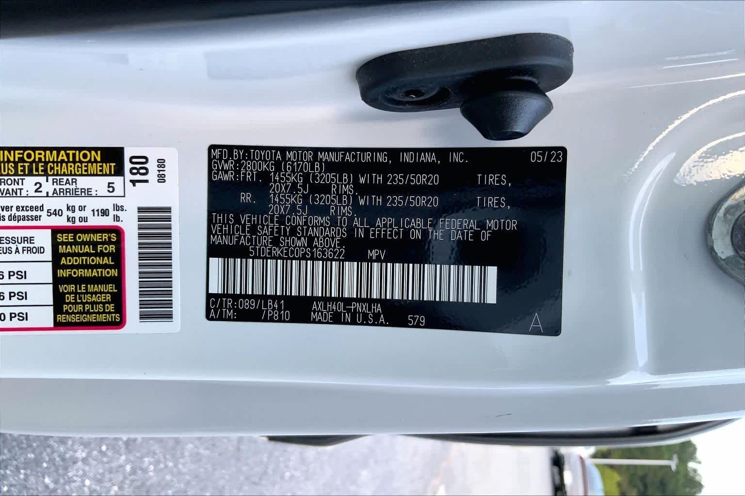 Used 2023 Wind Chill Pearl Toyota Platinum image 29