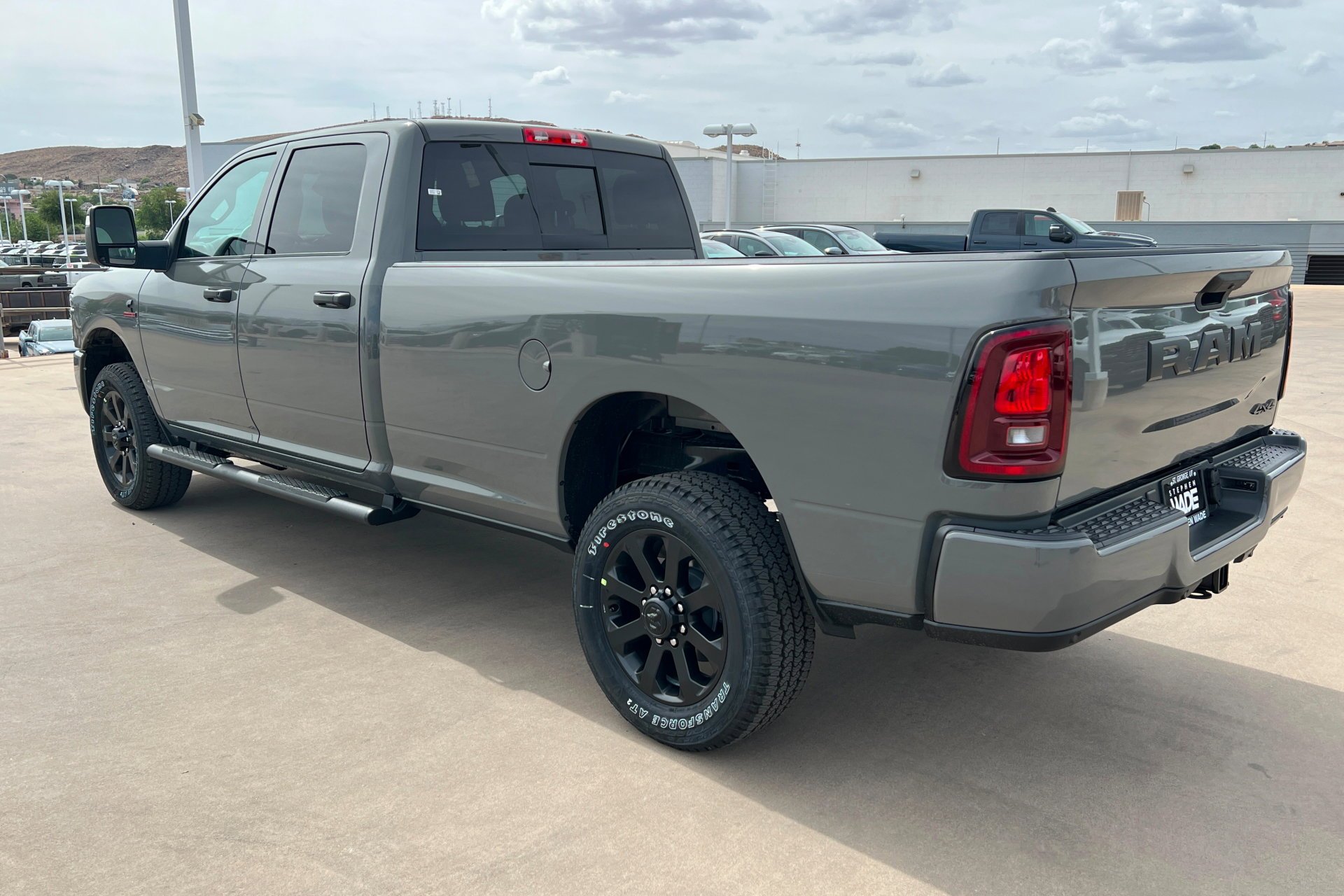 New 2026 Ceramic Gray Clear-Coat Exterior Paint RAM Black Express image 3