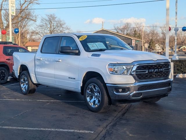 Used 2022 Bright White Clearcoat Ram Big Horn/Lone Star image 4