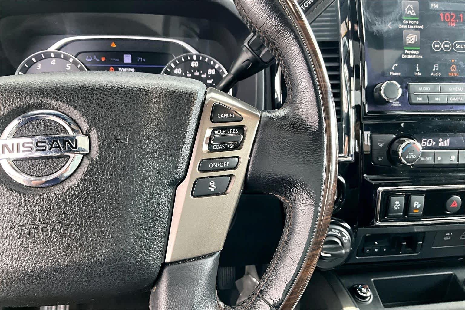 Used 2021 Cardinal Red Metallic Nissan Platinum Reserve image 25