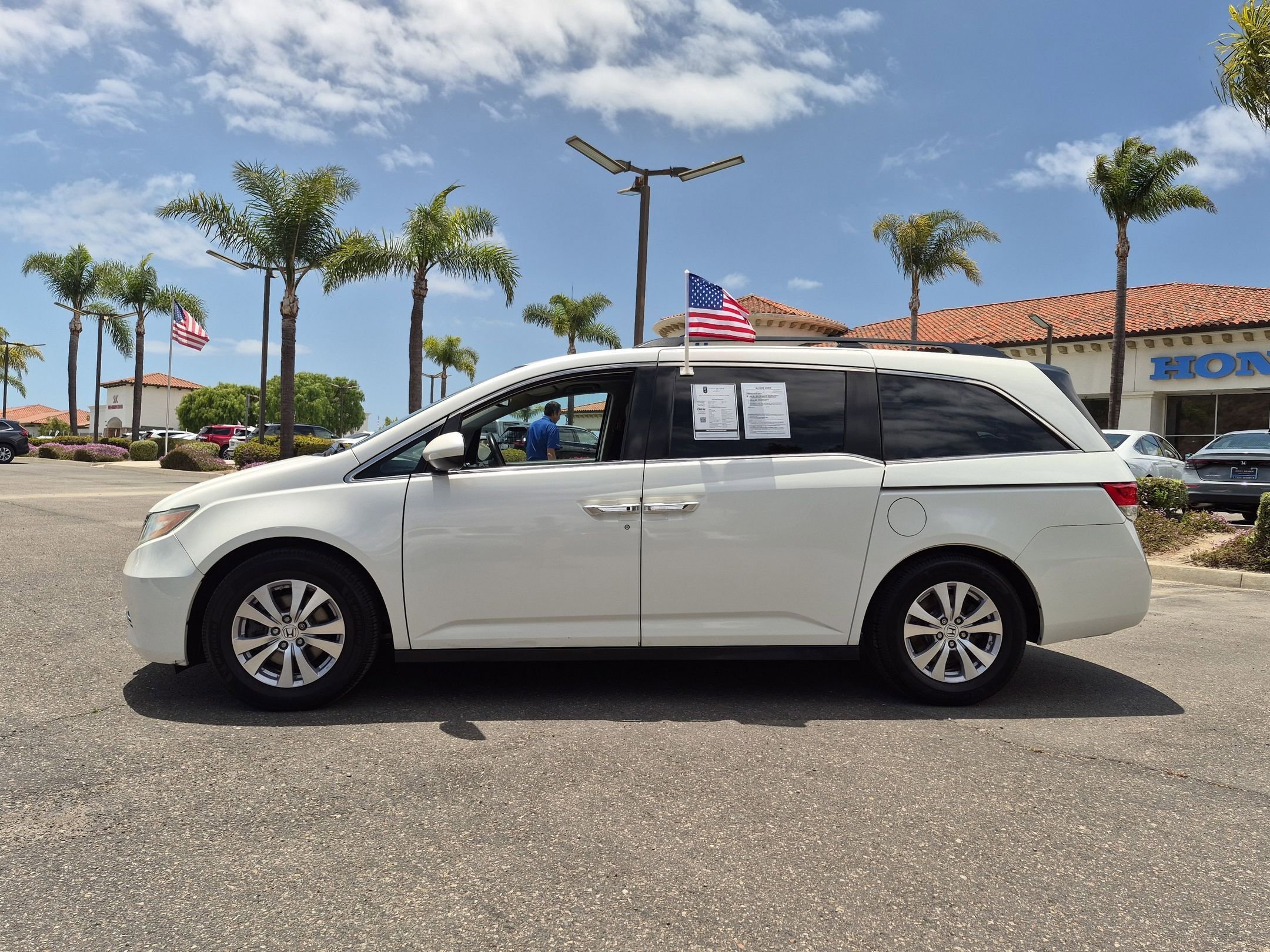 Used 2016 Honda Odyssey EX-L with VIN 5FNRL5H64GB074070 for sale in San Juan Capistrano, CA