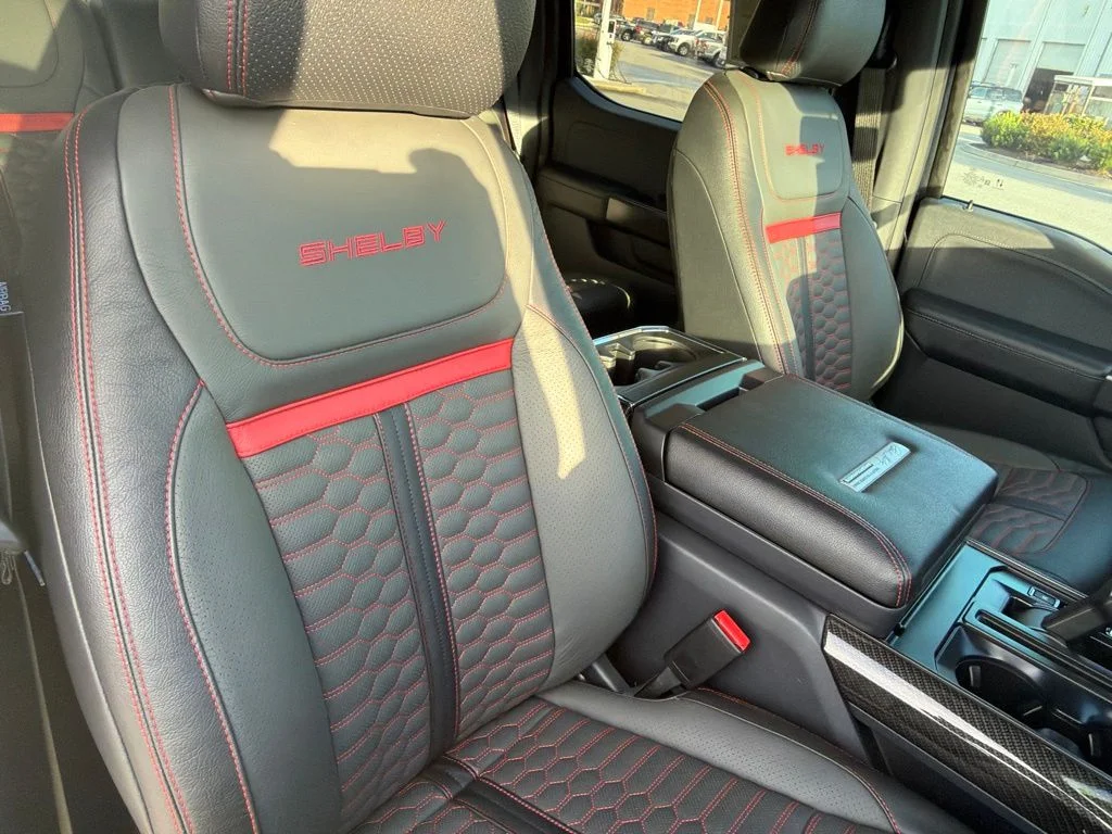Used 2024 Antimatter Blue Metallic Ford Lariat image 30
