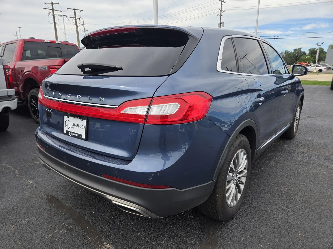 Used 2018 Blue Metallic LINCOLN Select image 5