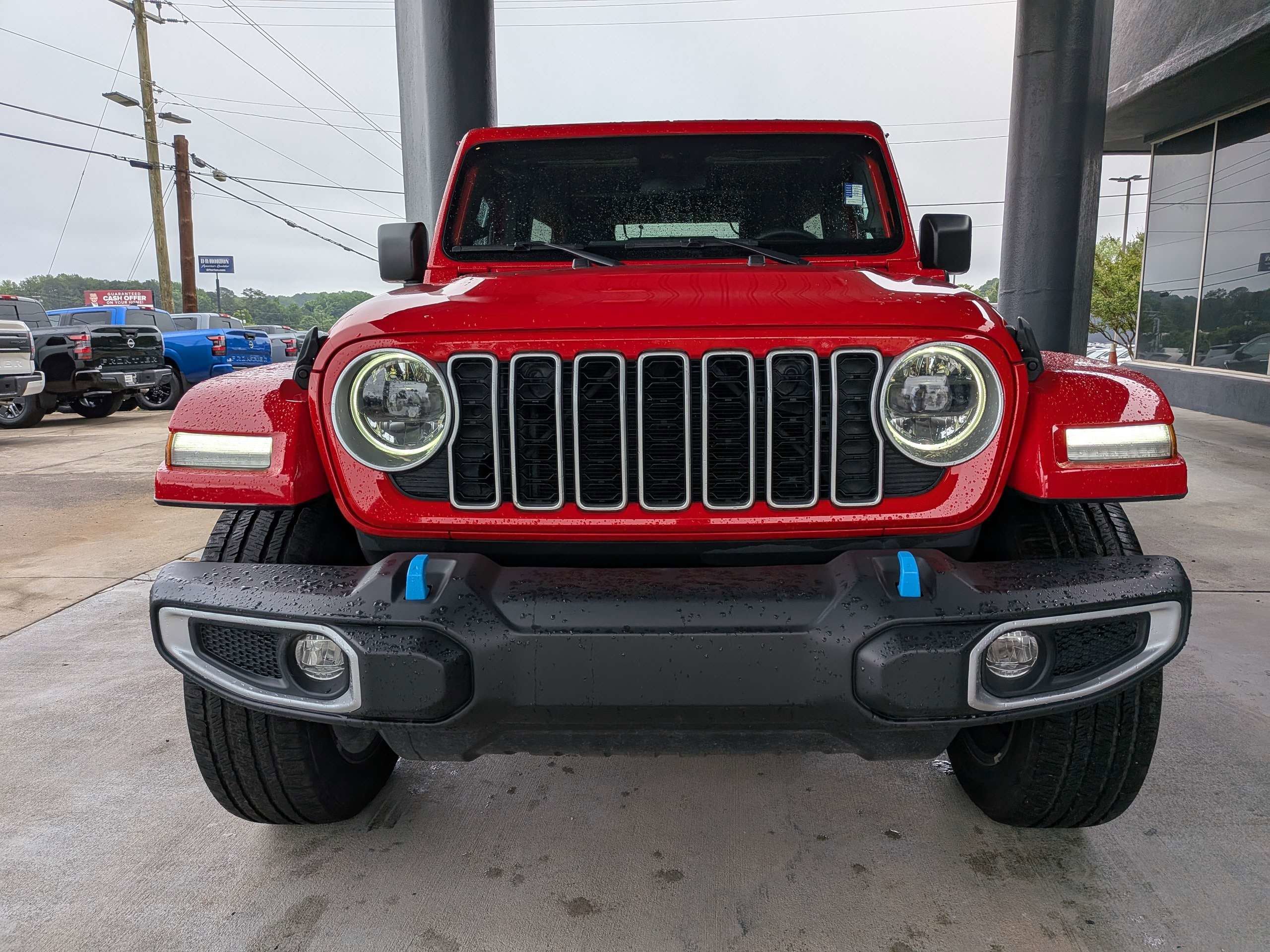 Used 2024 Red Jeep Sahara 4xe image 7