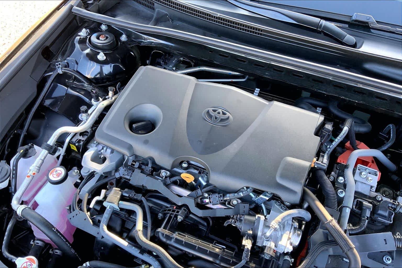 Used 2025 Midnight Black Metallic Toyota SE image 33