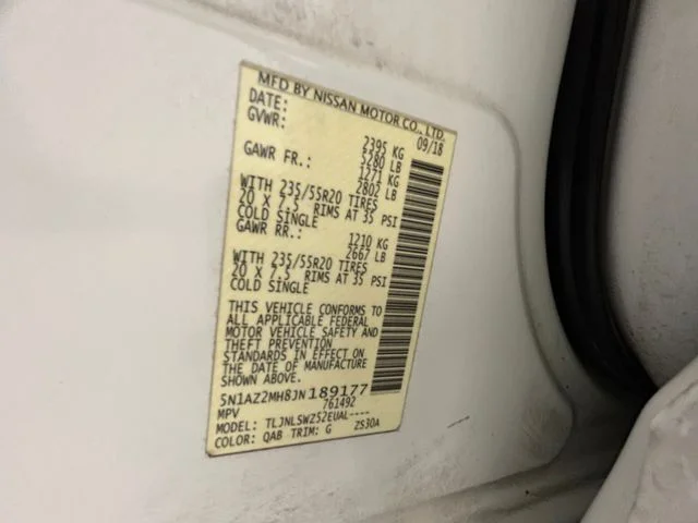Used 2018 White Nissan Platinum image 20