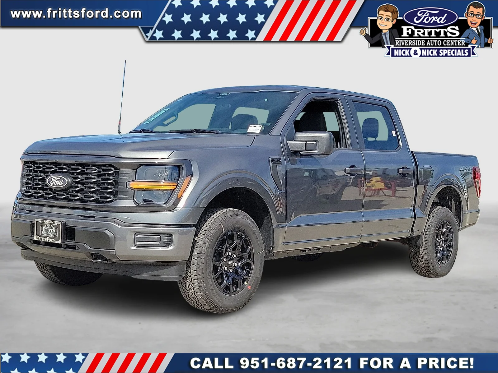 New 2026 Carbonized Gray Metallic Ford STX® image 1