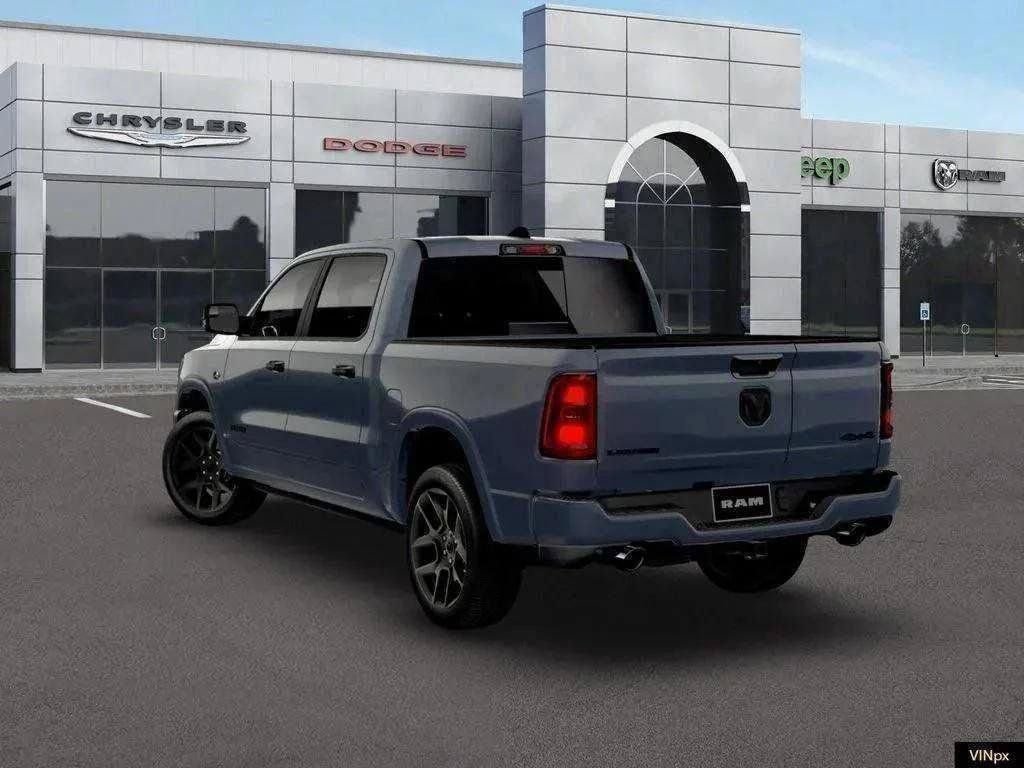 New 2026 Forged Blue Metallic Exterior Paint RAM Laramie image 4