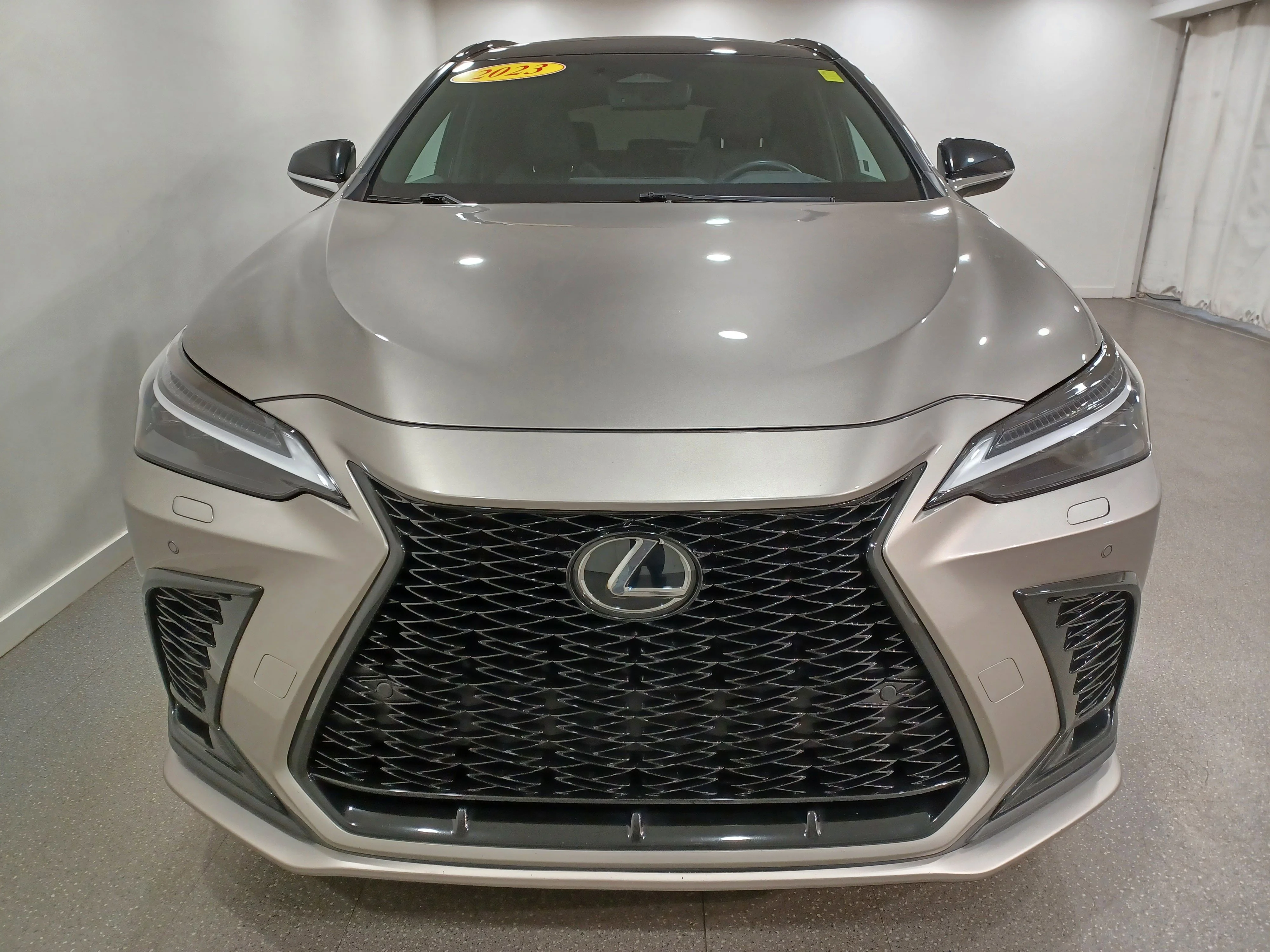 Certified Used 2023 Atomic Silver Lexus F-Sport*Adaptive Cruise | Heads Up Display | Cooled Leather | Pano Roof | Htd Wheel | Lane Keep Asst image 3