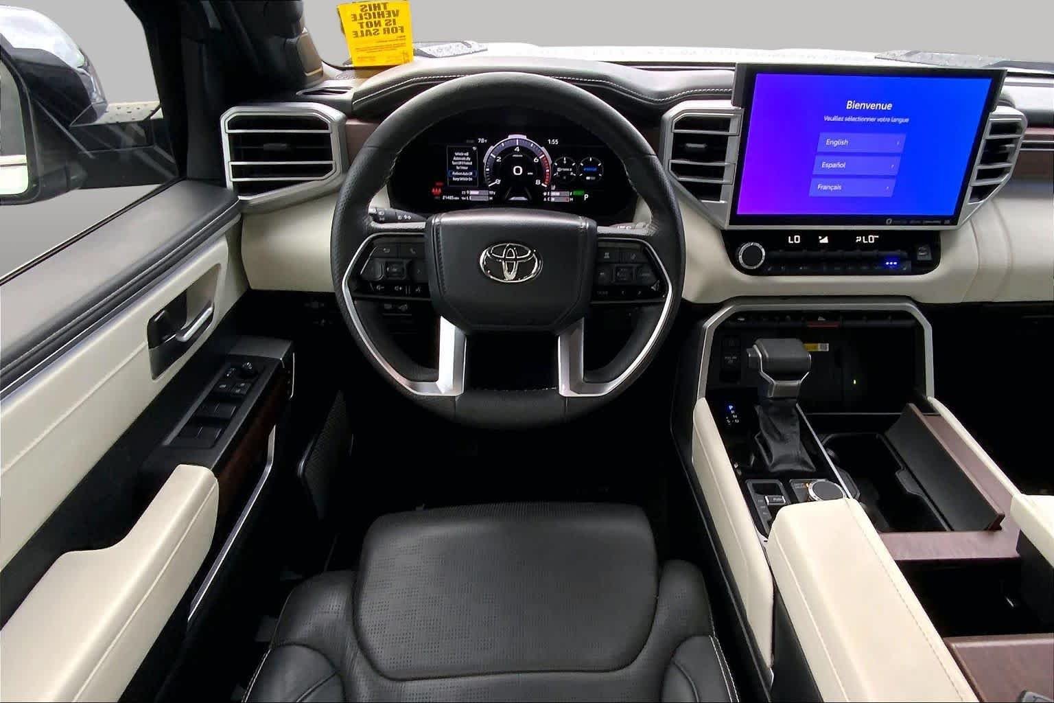 Used 2023 Celestial Silver Metallic Toyota Capstone Hybrid image 6