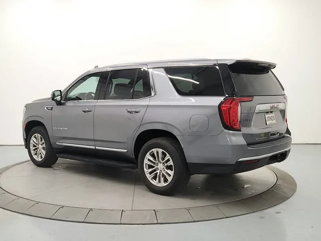 Used 2021 SATIN STEEL METALLIC GMC SLT image 5
