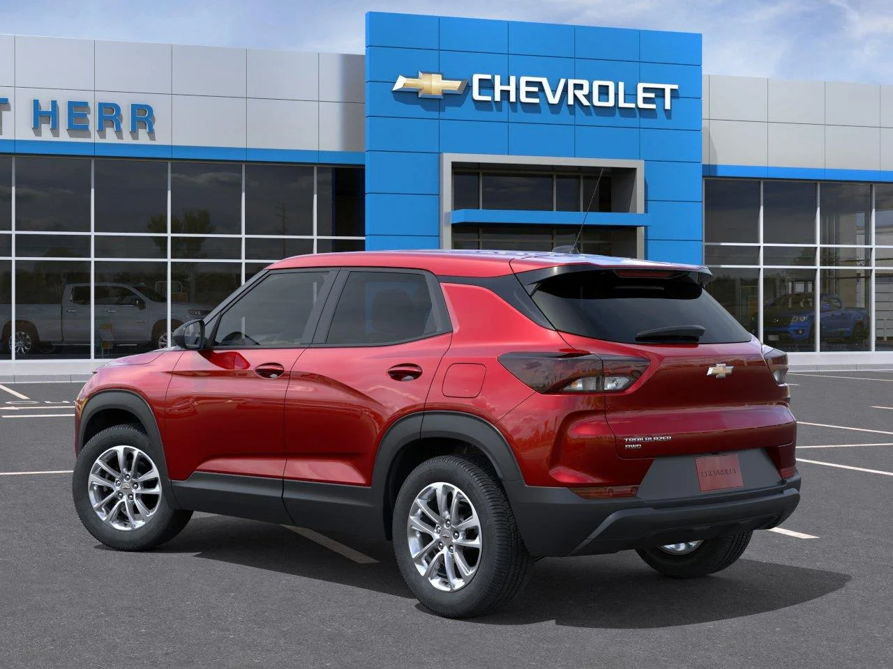 New 2026 Apex Red Chevrolet LS image 3