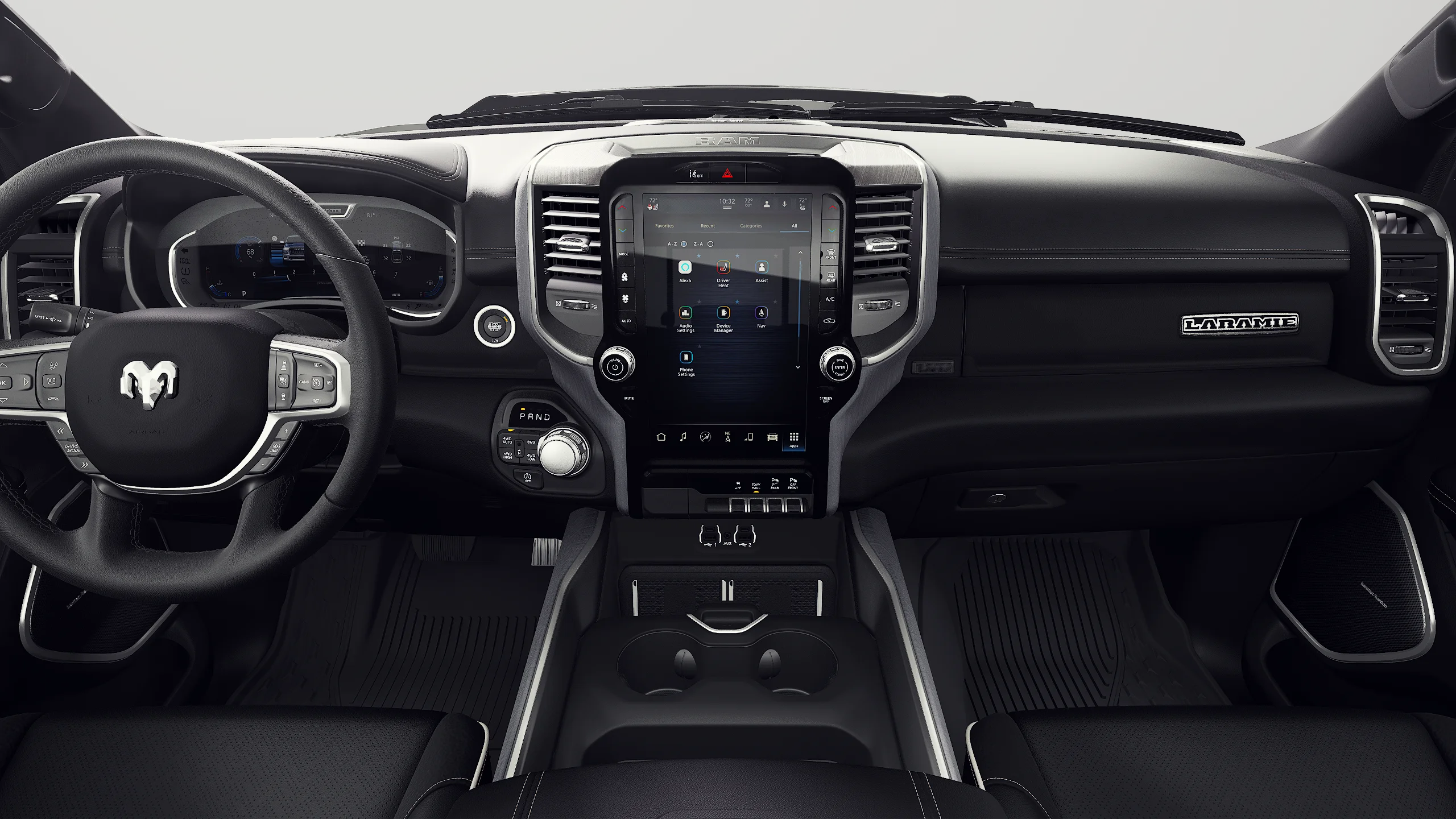 New 2027 Diamond Black Crystal Pearl-Coat Exterior Paint RAM LARAMIE image 18