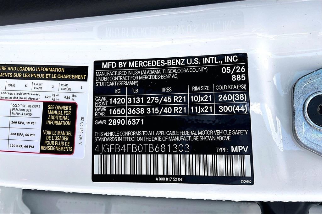 New 2026 MANUFAKTUR Moonlight White Metallic Mercedes-Benz GLE 350 image 27
