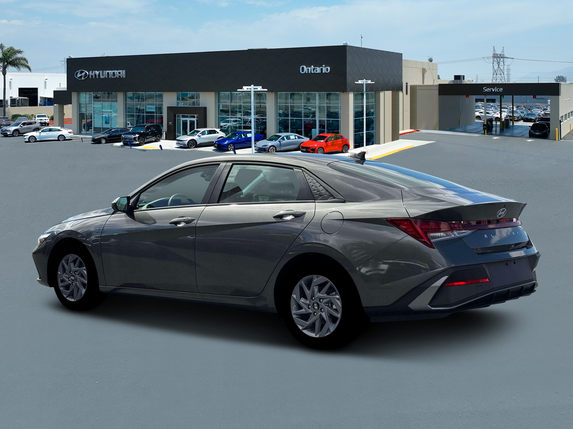 New 2026 Gray Hyundai Blue image 4