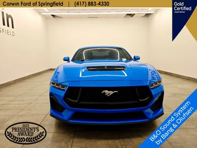 Certified Used 2024 Grabber Blue Ford GT Premium image 9