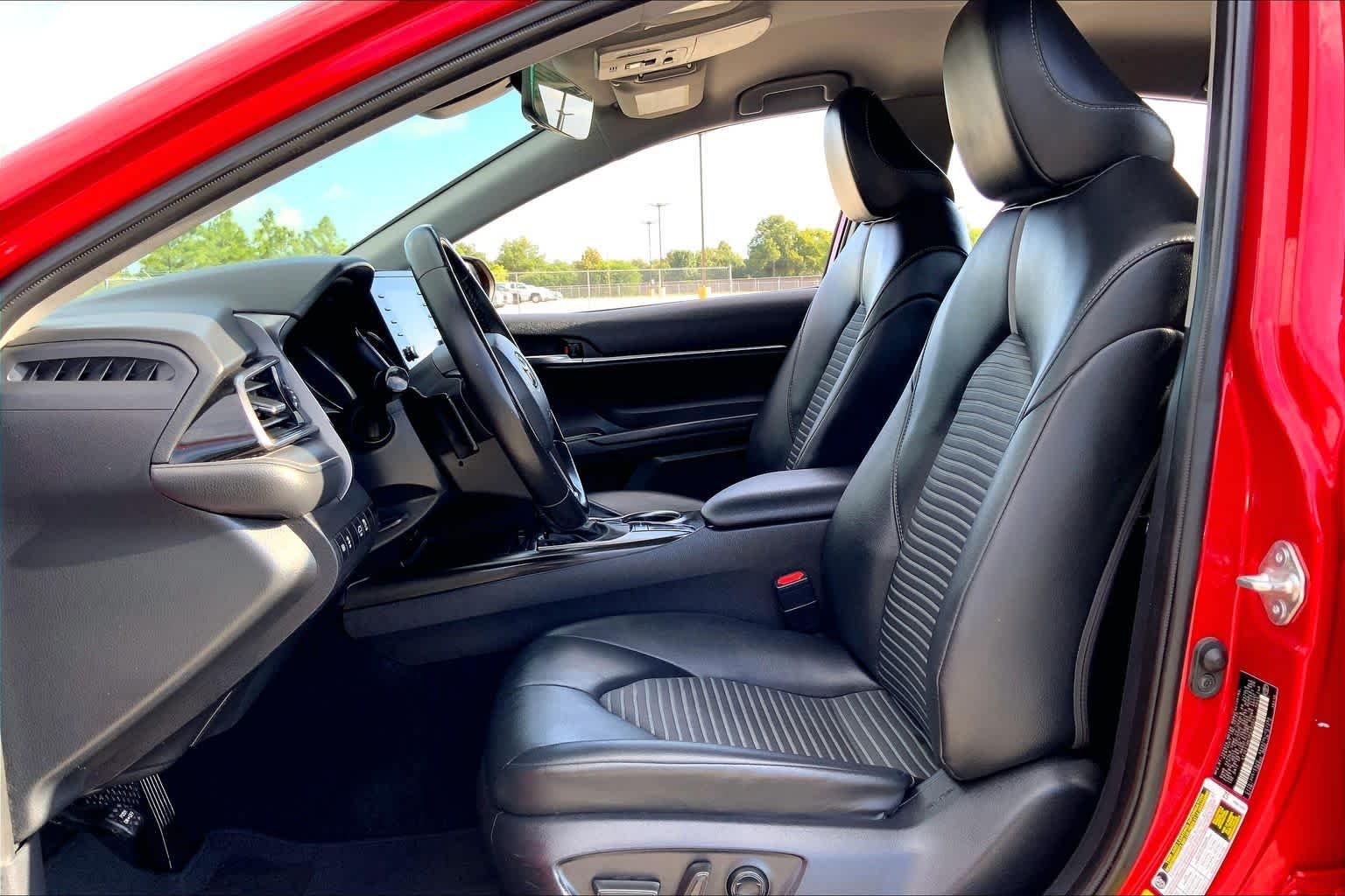 Used 2023 Supersonic Red Toyota SE image 8