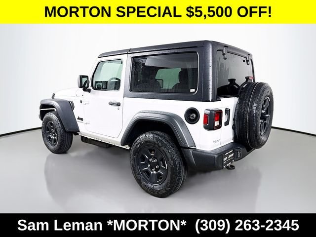 New 2026 Bright White Clear-Coat Exterior Paint Jeep Sport image 5
