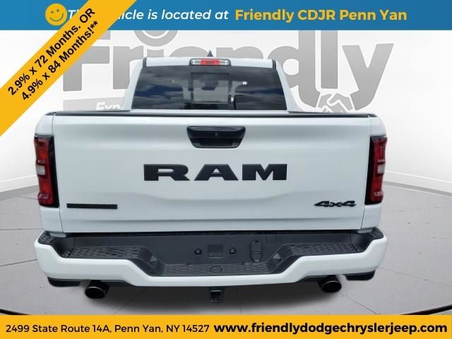 New 2026 Bright White Clear-Coat Exterior Paint RAM Big Horn/Lone Star image 4
