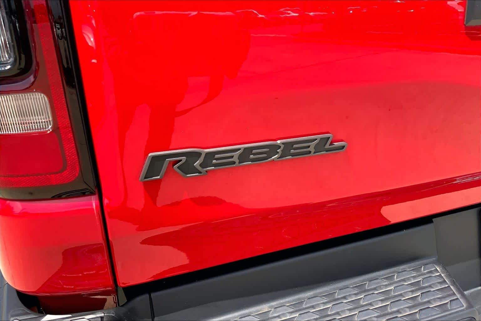 Used 2020 Flame Red Clearcoat Ram Rebel image 10