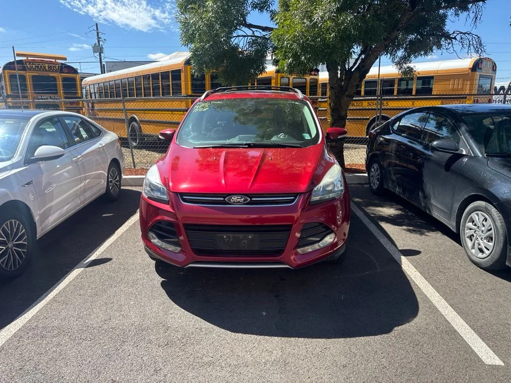 Used 2013 Red Ford Titanium image 2
