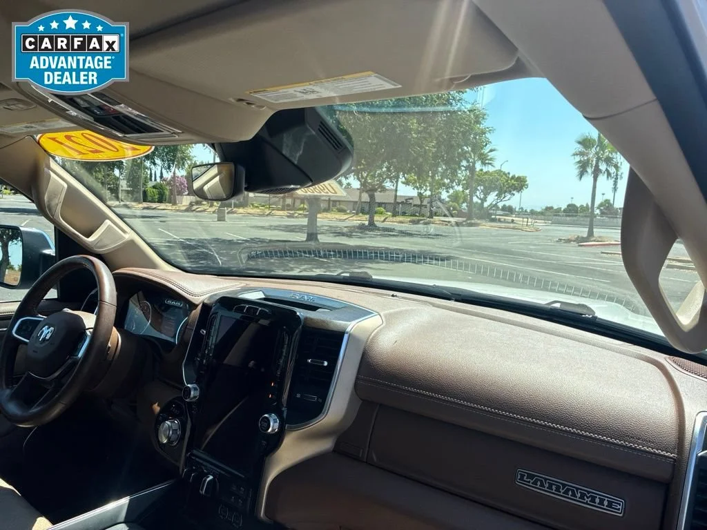 Used 2021 Ivory White Tri-c Ram Laramie image 25