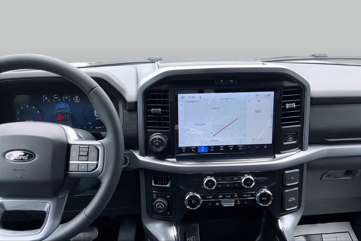 New 2026 Agate Black Metallic Ford XLT image 6